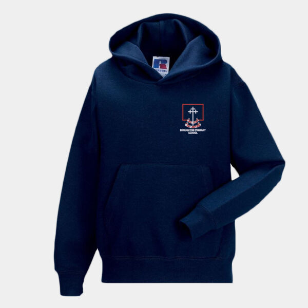 Broughton Primary School Hoody - Navy Thumbnail