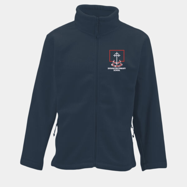 Broughton Primary School Fleece - Navy Thumbnail