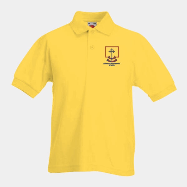 Broughton Primary School P7 Polo - Kids Thumbnail