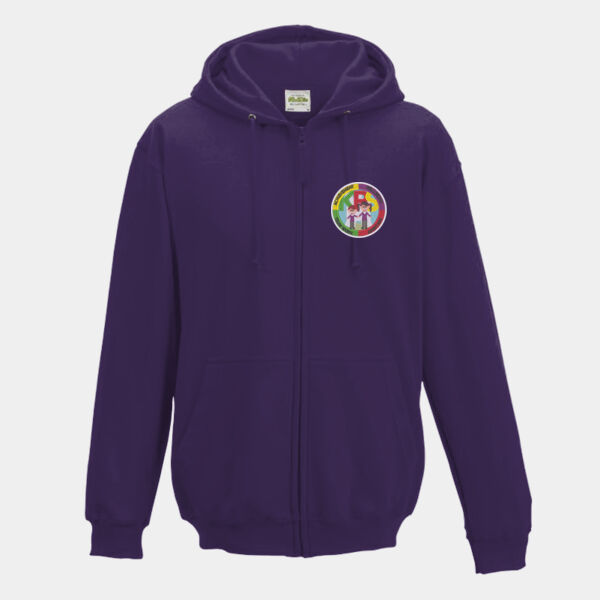 Kinross Primary School Adults Zipped Hoody Thumbnail