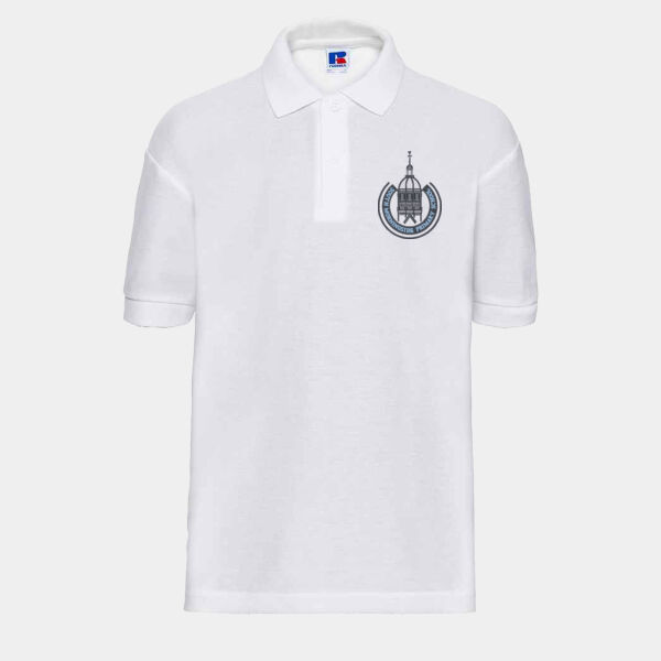 South Morningside Primary School Polo - Kids White Thumbnail