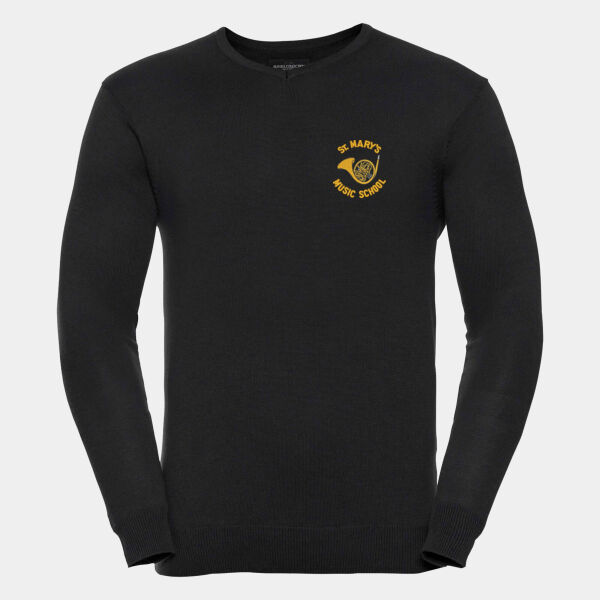 St Marys Music School Mens V-Neck Jumper St Marys Music School Mens V-Neck Jumper Thumbnail