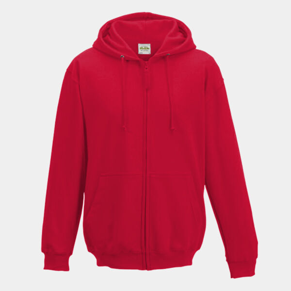 Plain AWDis Adults Zipped Hoodie Thumbnail