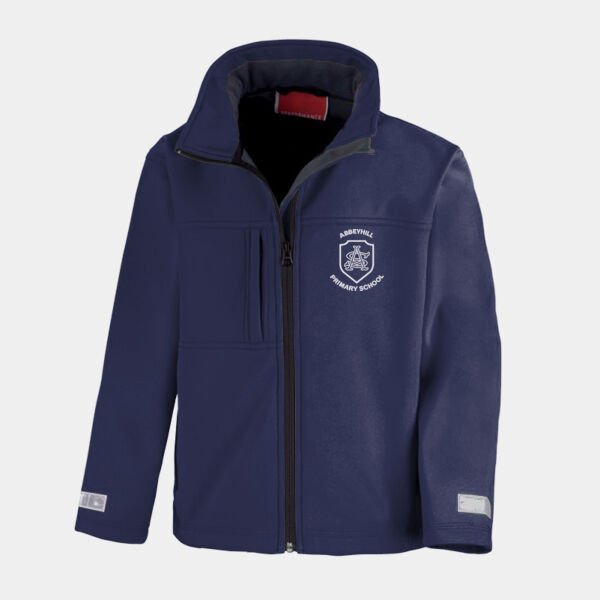 Abbeyhill Primary School Kids Soft Shell Jacket Thumbnail