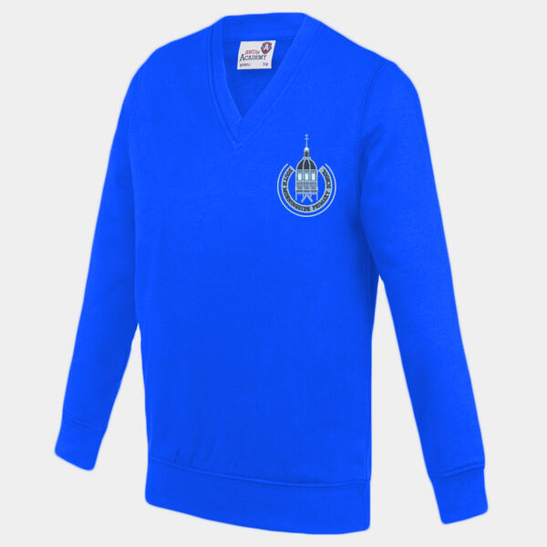 South Morningside Primary Kid's V Neck Sweatshirt Thumbnail