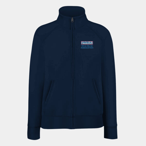 Wind Band Association Lady-Fit Full Zip Sweatshirt Jacket Thumbnail