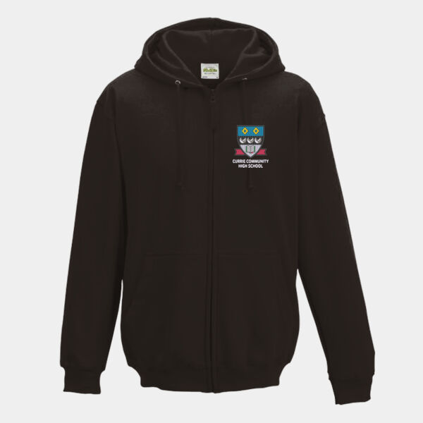 Currie HS Zipped Hoodie Thumbnail
