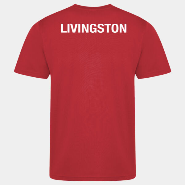 Kinross Primary Adults Livingston Sports Cool T-Shirt Thumbnail