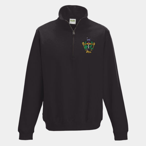 Boroughmuir High School 1/4 Zipped Sweatshirt  Thumbnail