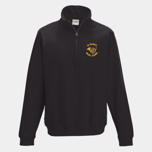 St Marys Music 1/4 Zipped Sweatshirt  Thumbnail
