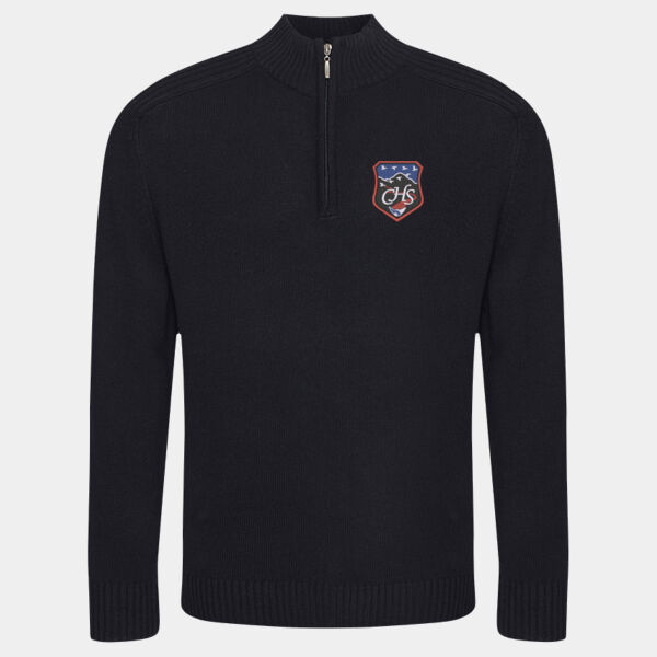Craigmount High School 1/4 Zip Knitted Top Thumbnail