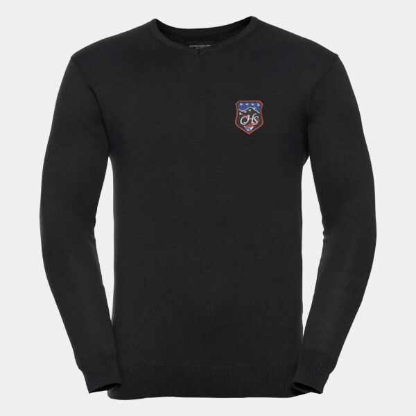 Craigmount V Neck Knitted Sweater Thumbnail