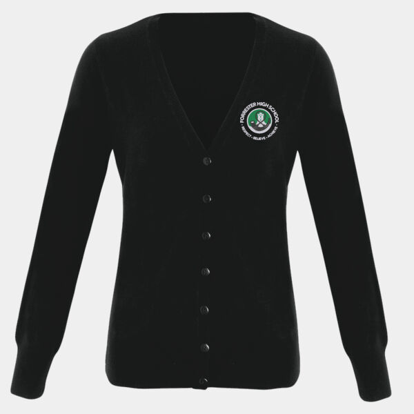 Forrester High School Female Button Cardigan Thumbnail