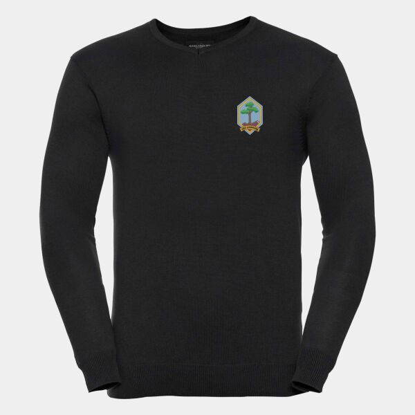 Firhill High School Knitted High V Neck Thumbnail