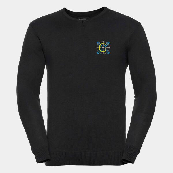 Gracemount High School V Neck Knitted Jumper Thumbnail