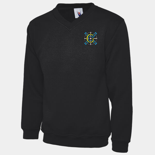 Gracemount High School V Neck Sweatshirt  Thumbnail