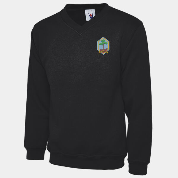 Firhiil High School V Neck Sweatshirt Thumbnail