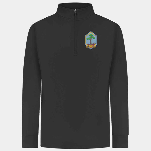 Firhill High School Performance 1/4 Zip Thumbnail