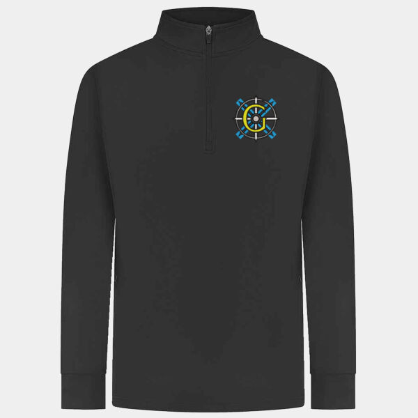 Gracemount High School Performance 1/4 Zip Thumbnail