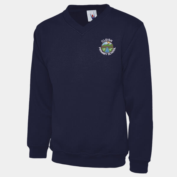 Cleish Primary V Neck Sweatshirt  Thumbnail